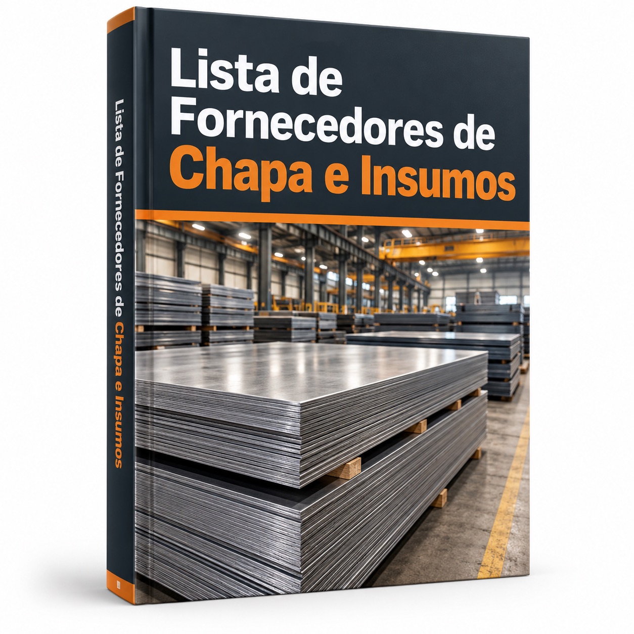 Mockup ilustrativo do bônus Lista de Fornecedores de Chapa e Insumos